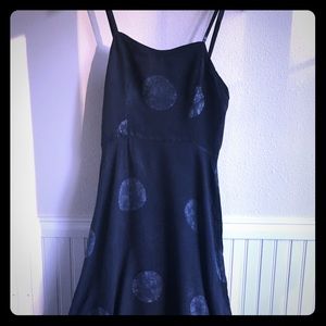 Gorgeous handmade dress with moon print